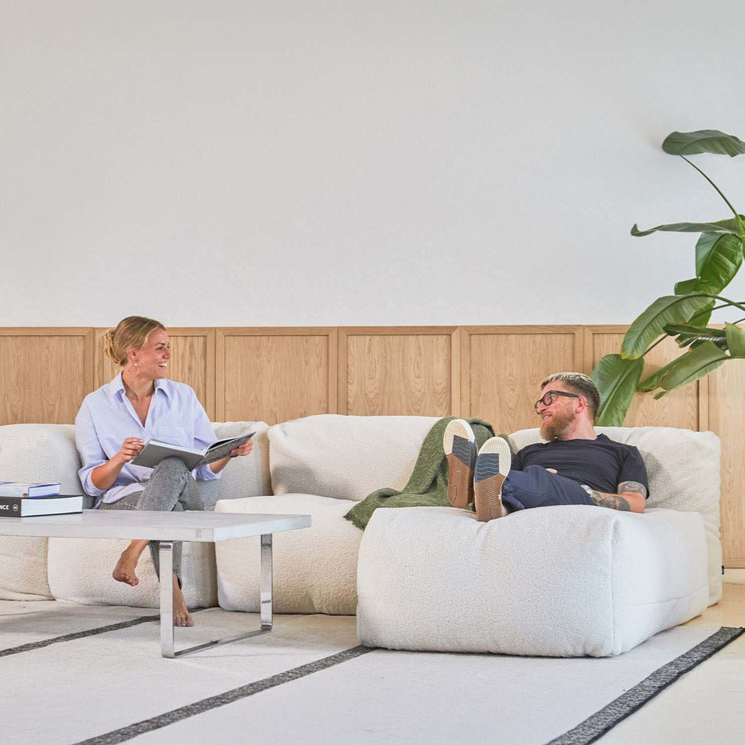 Modularna sedežna garnitura Soft - počivalnik