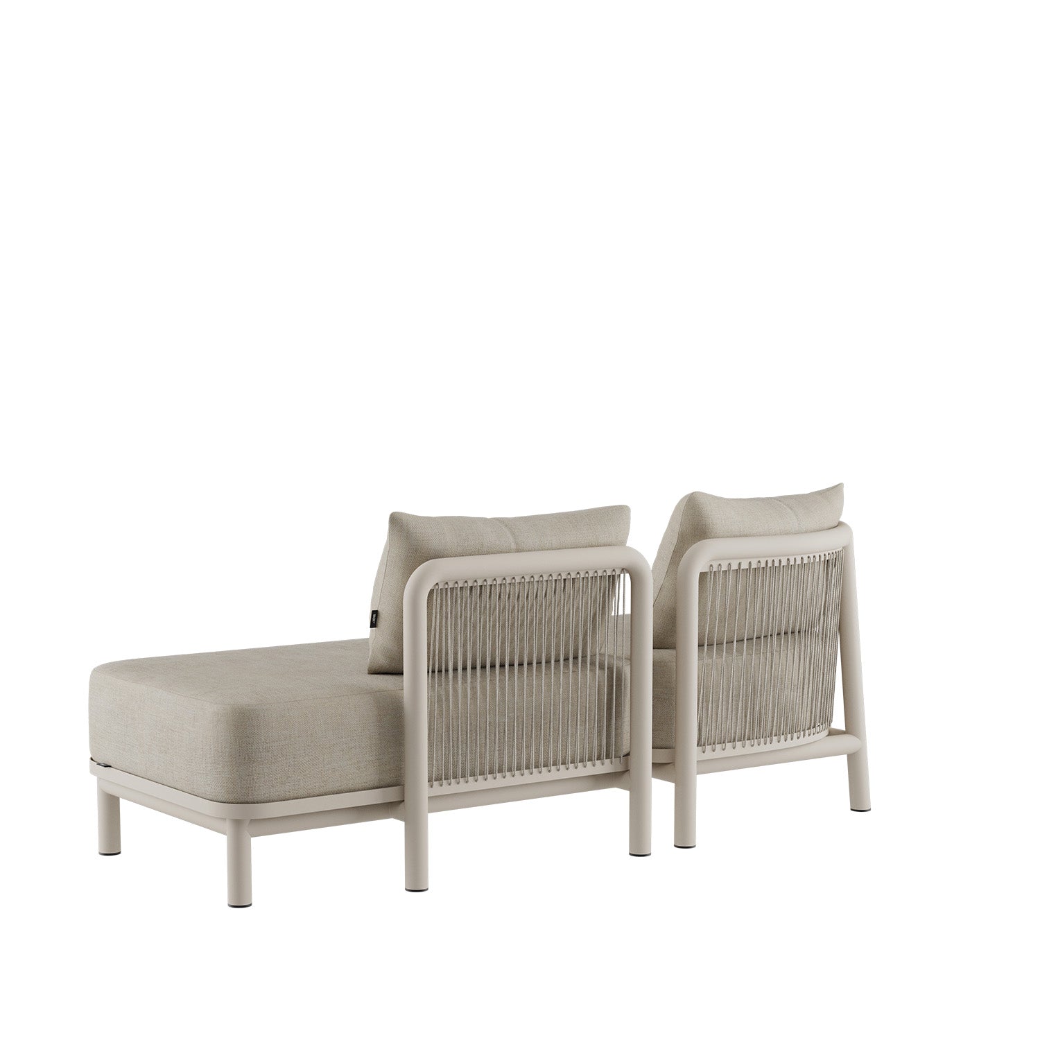 Kirra lounge sofa - 2 seater with open end
