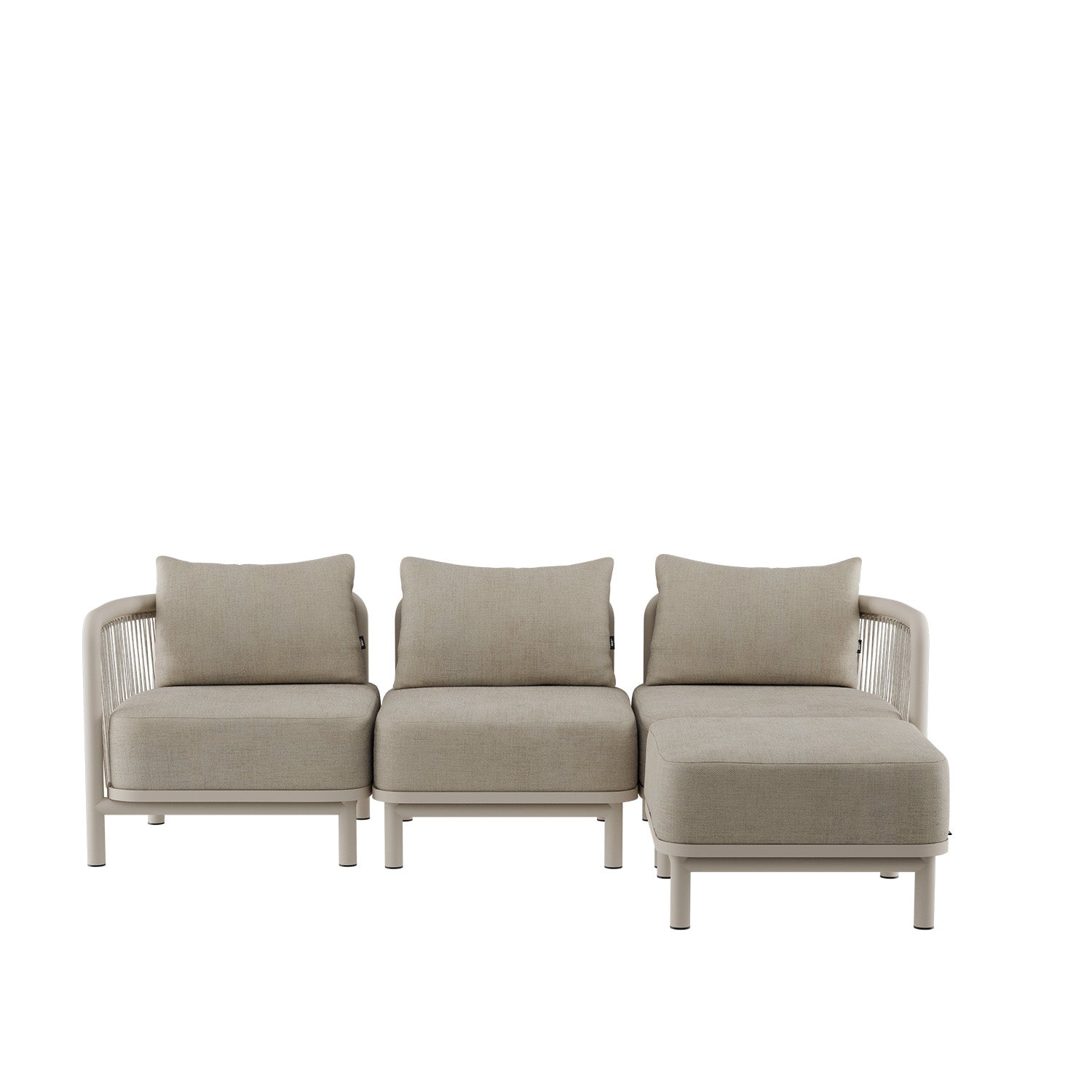 Kirra lounge sofa - pouf