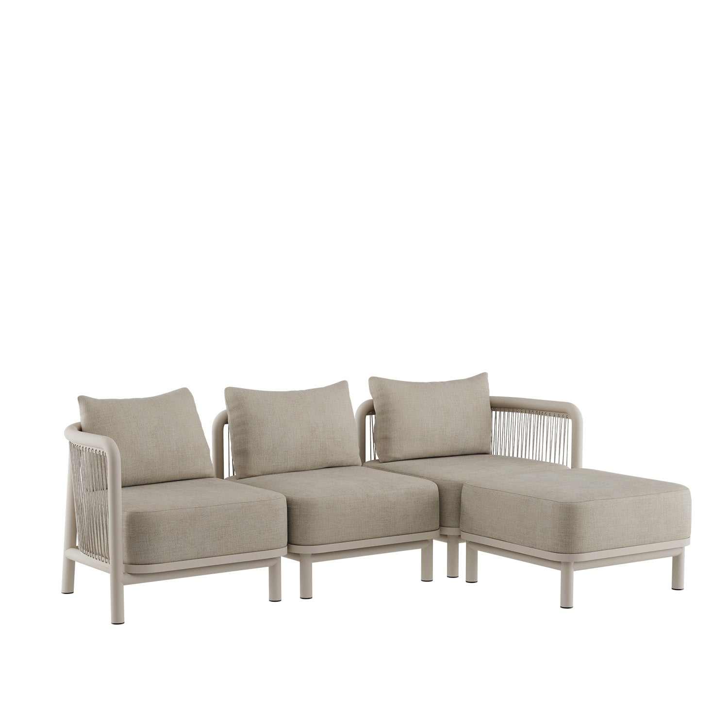 Kirra lounge sofa - pouf