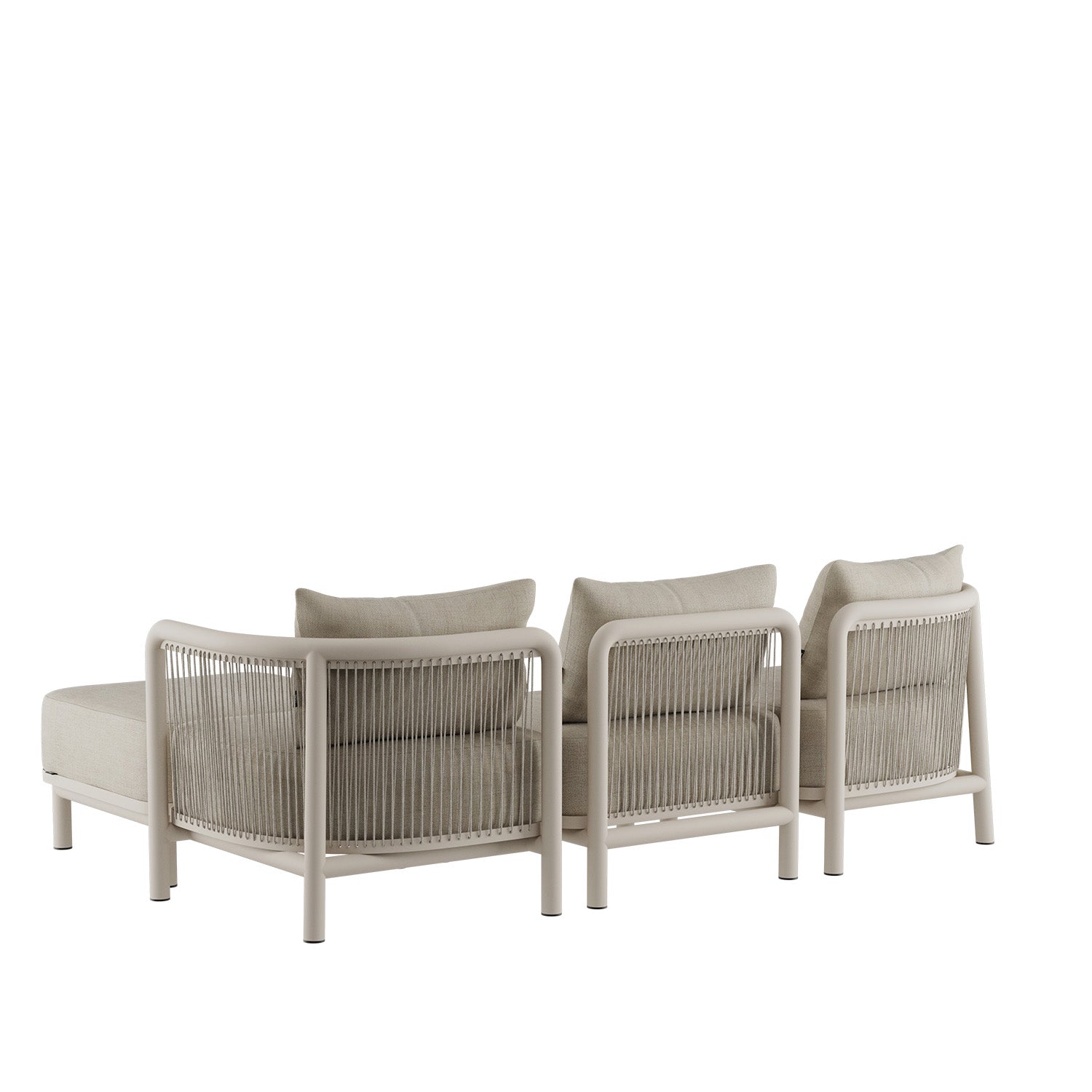 Kirra lounge sofa - pouf