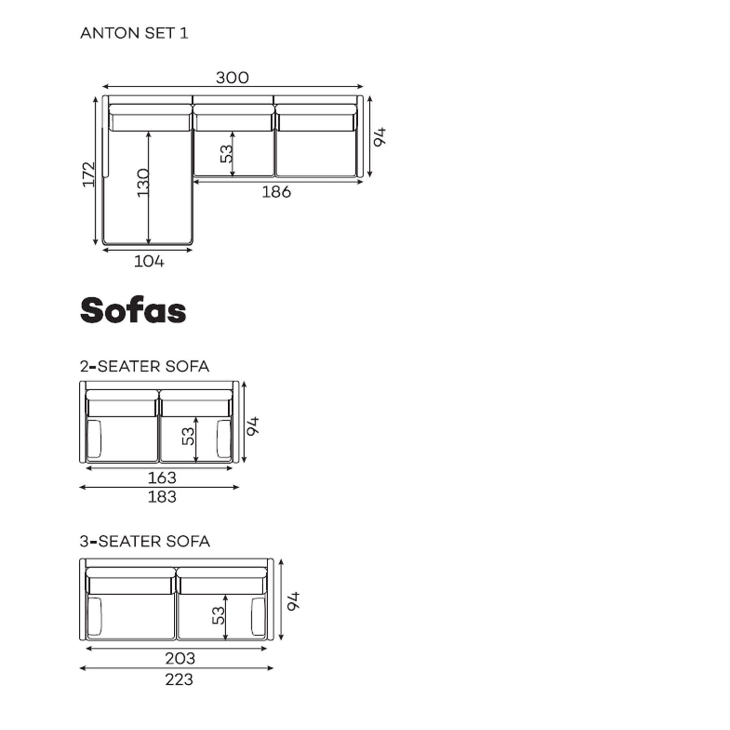 Anton sofa
