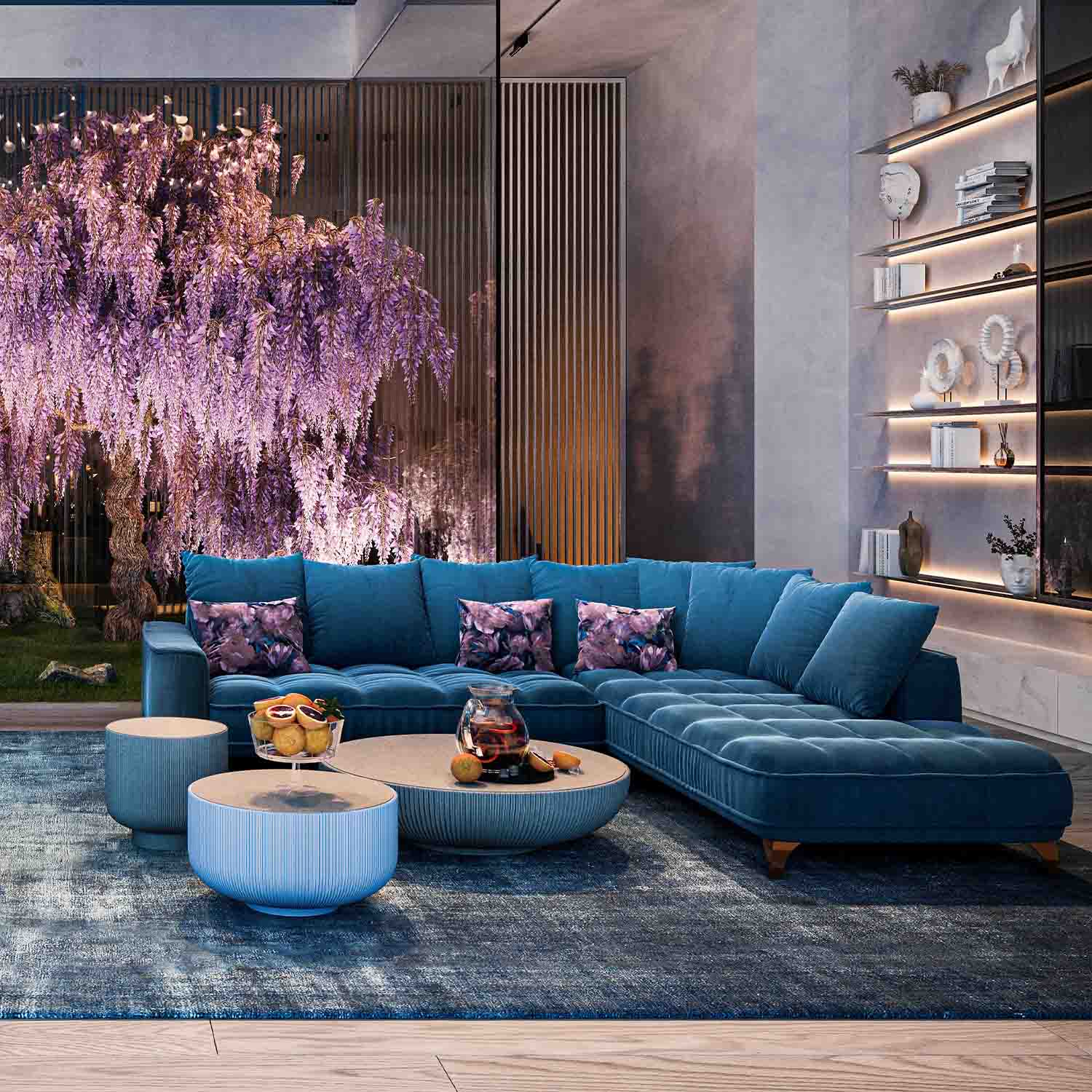 Belavio corner sofa