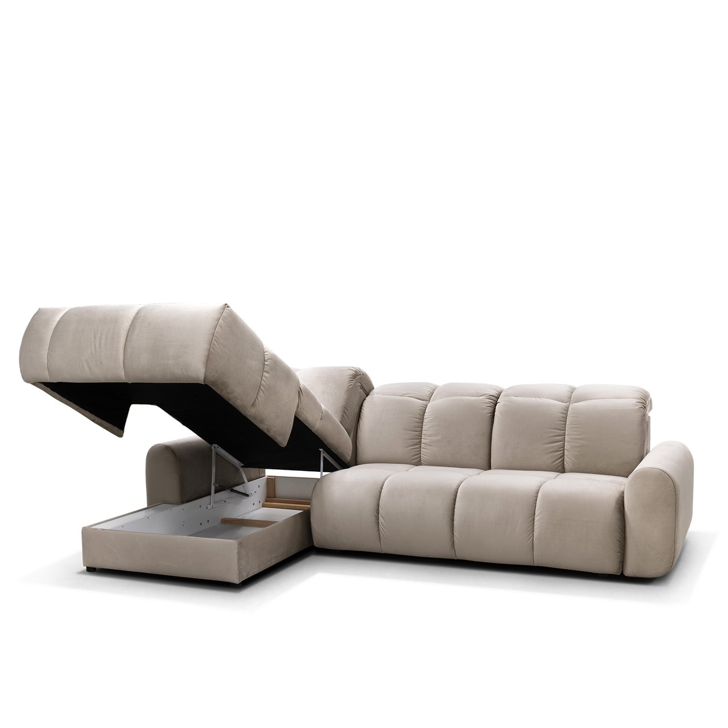 Bullet corner sofa bed