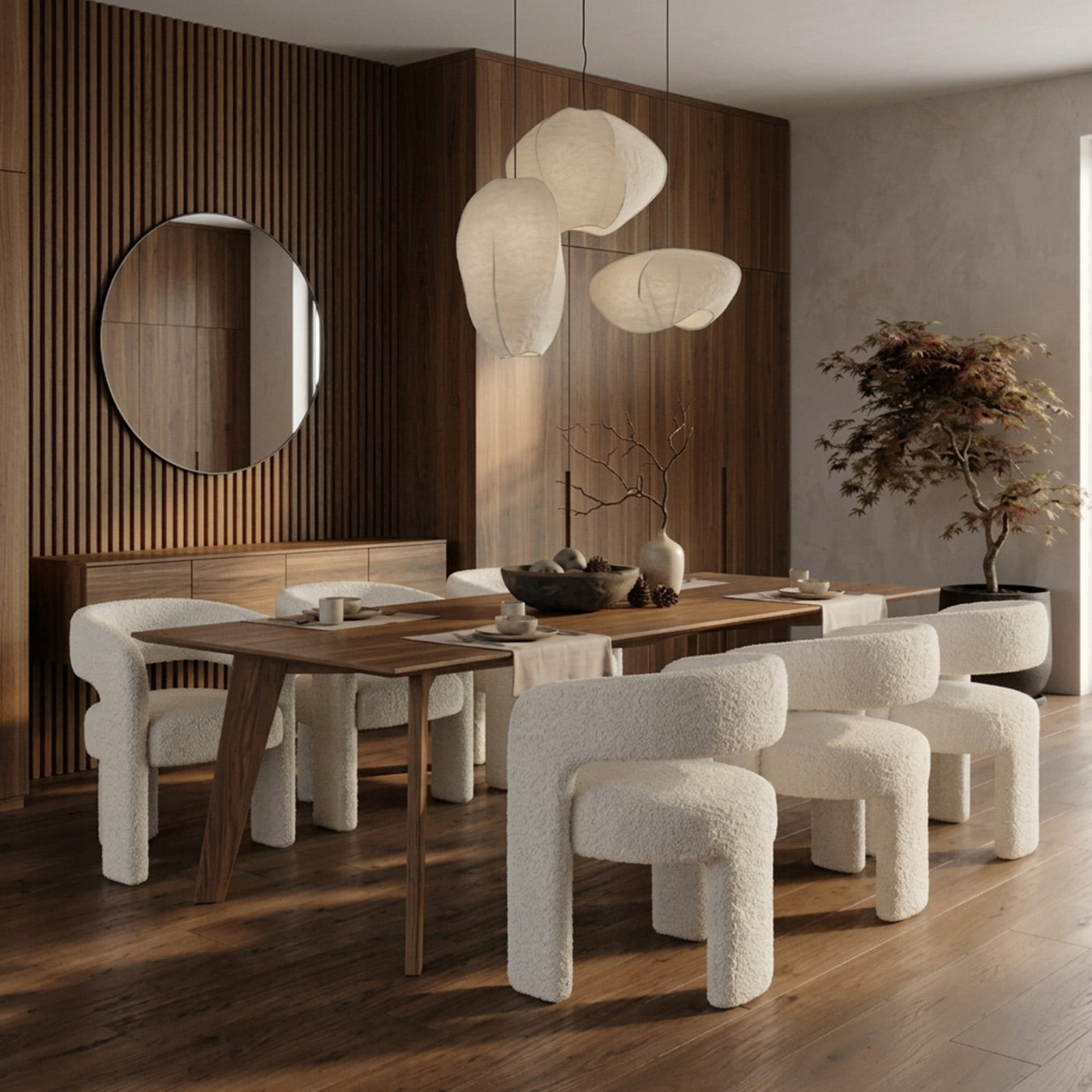 Conca dining table - exhibit