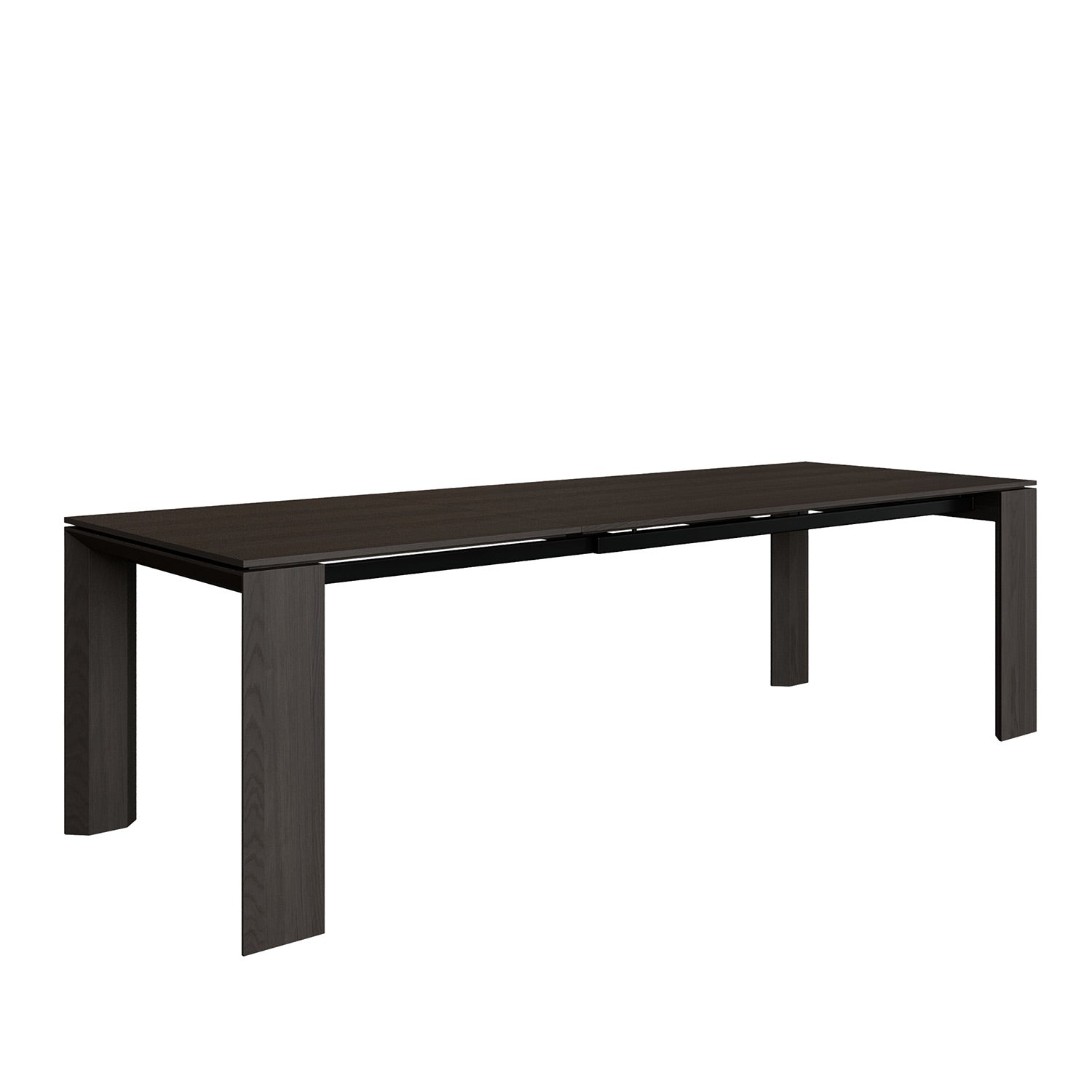 Olevano extension dining table - smoked oak - exhibit