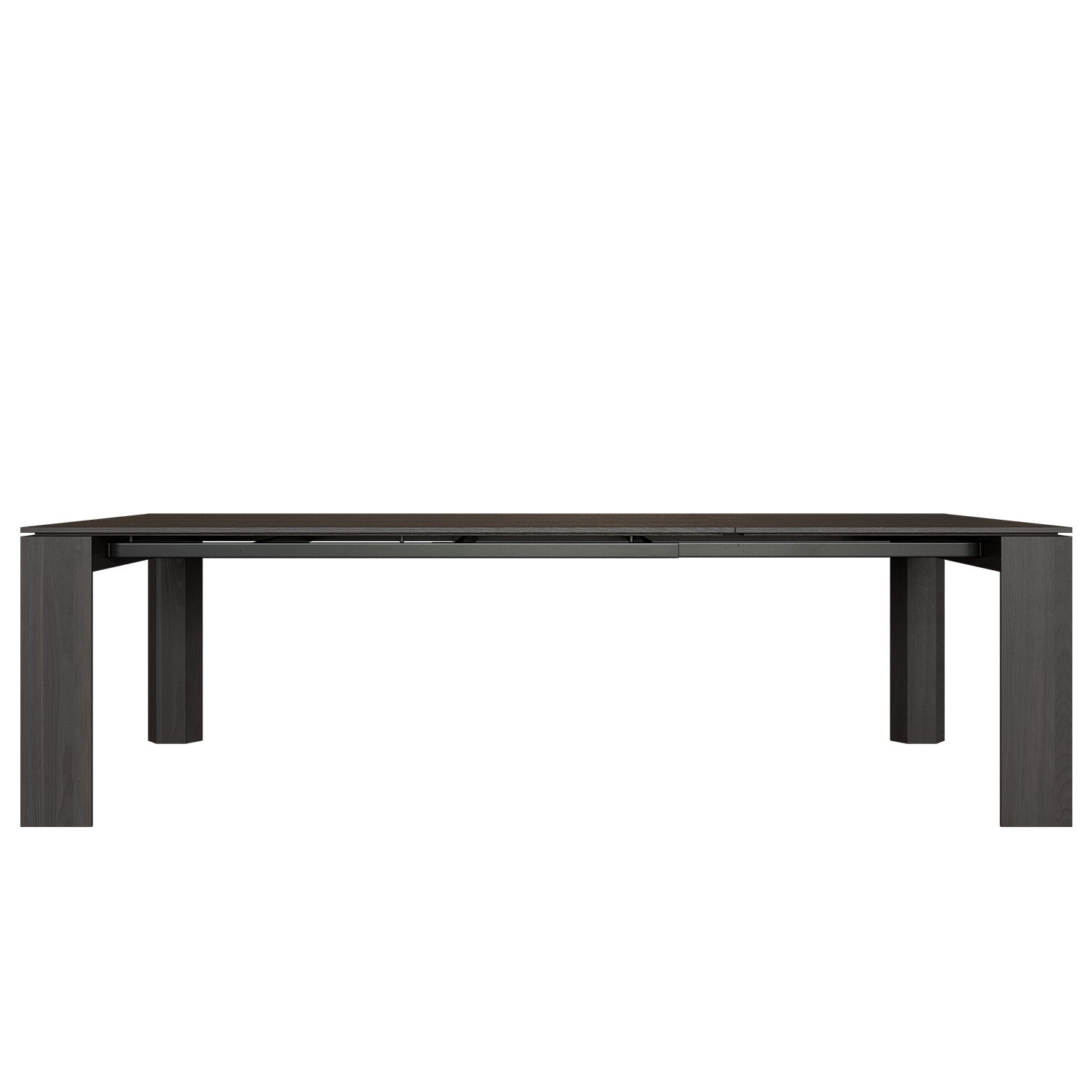 Olevano extension dining table - smoked oak - exhibit