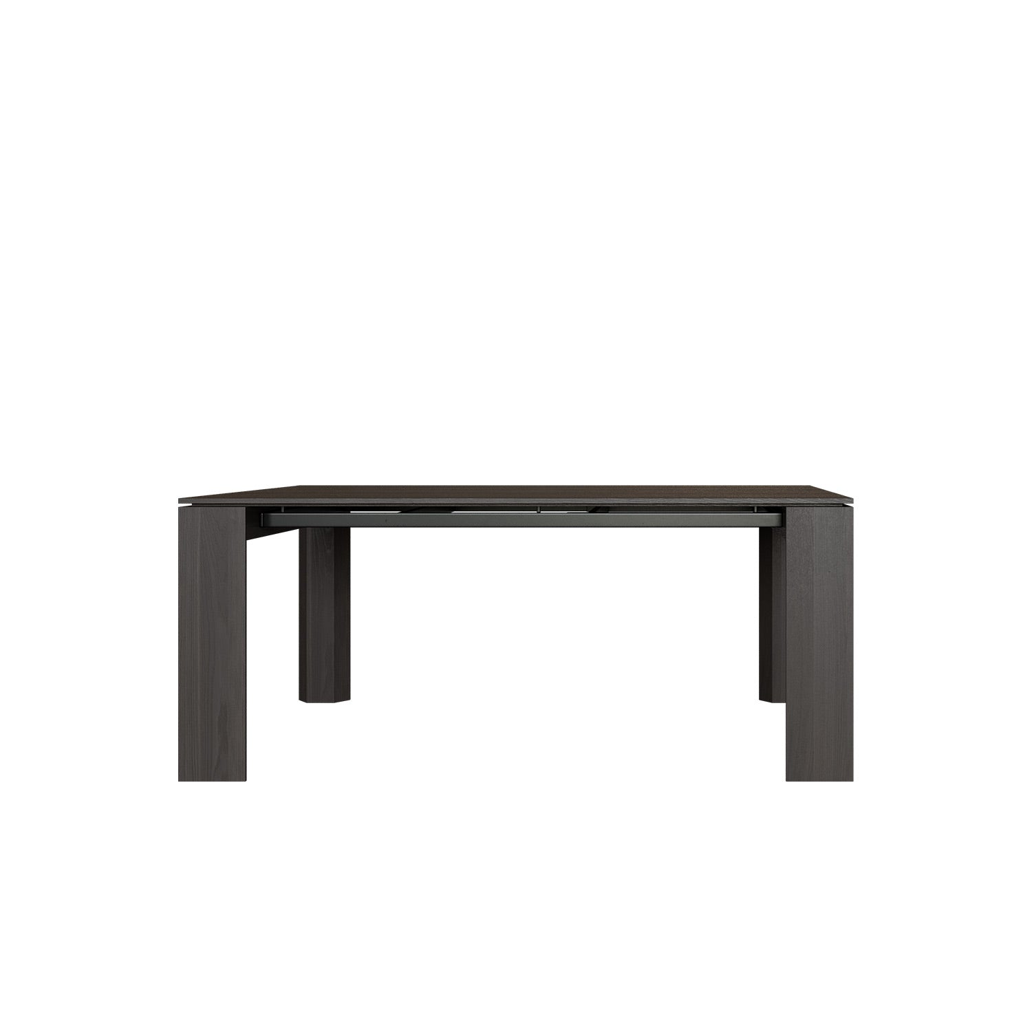 Olevano extension dining table - smoked oak - exhibit