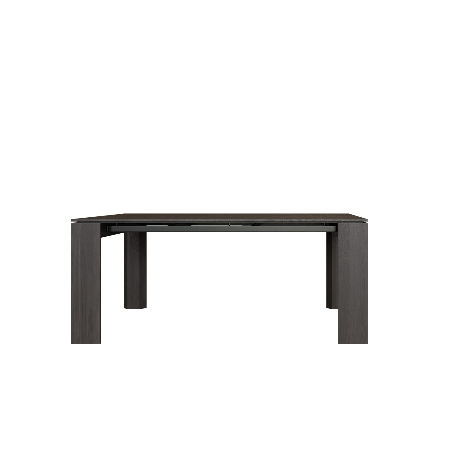 Olevano extension dining table - smoked oak - exhibit