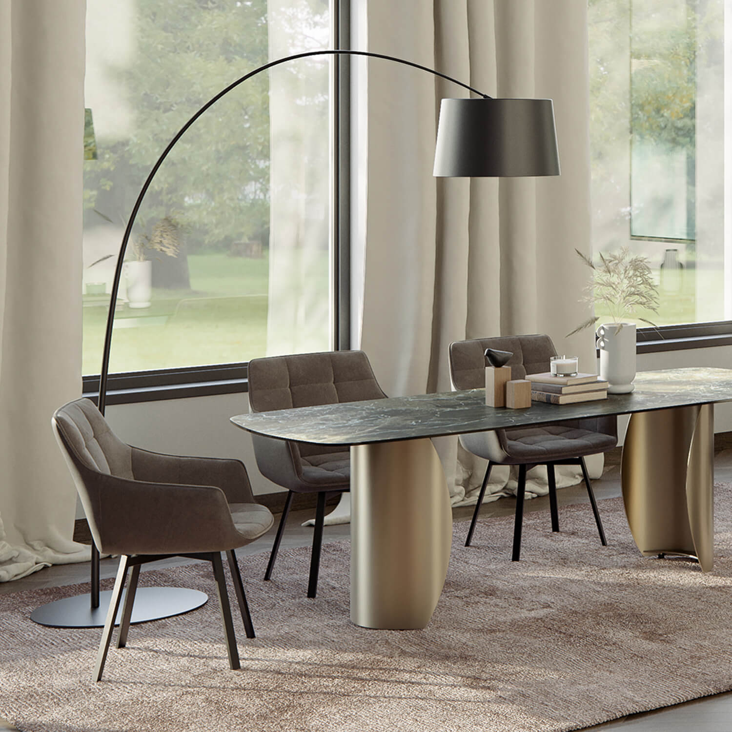 Arco dining chair