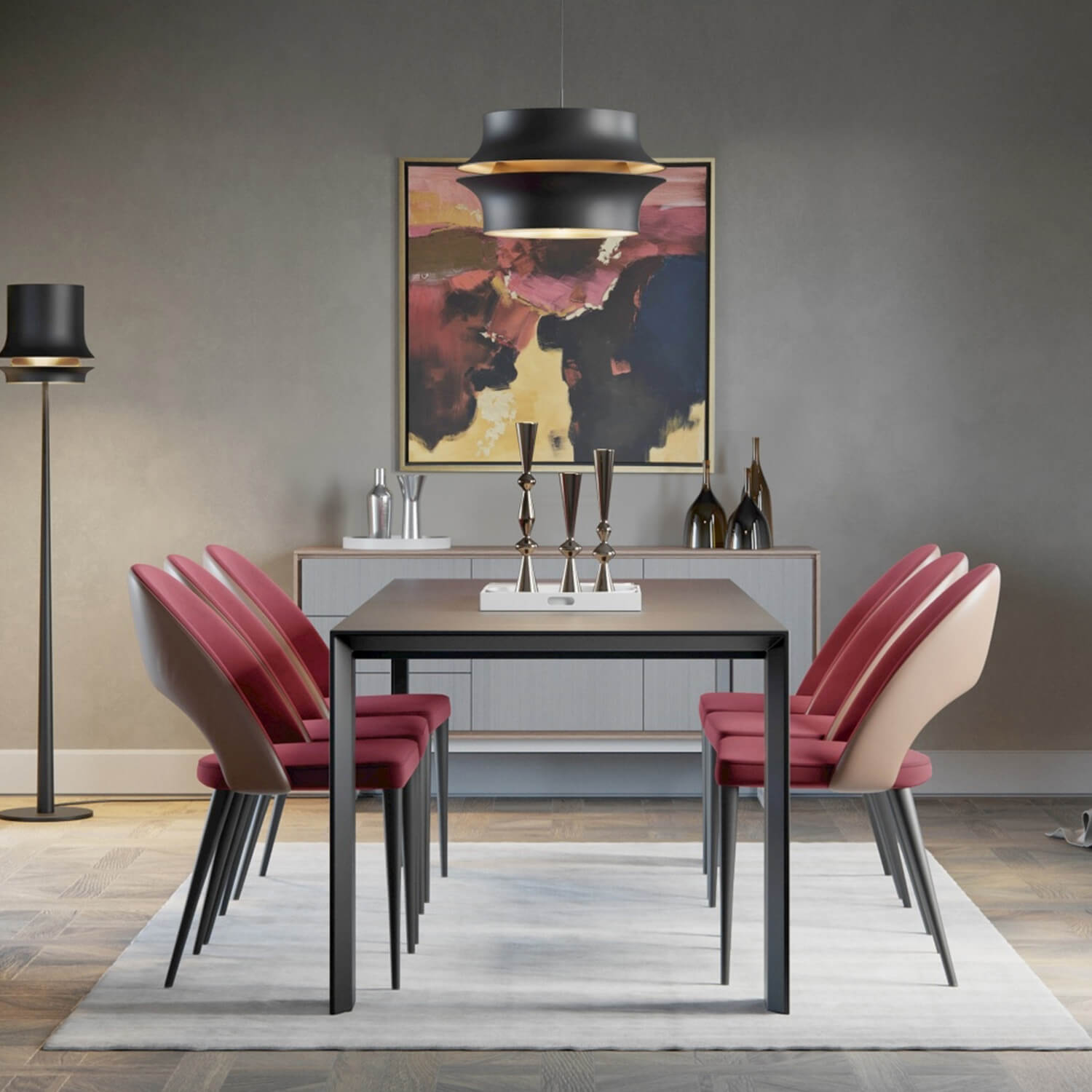 Soriano XL extension dining table