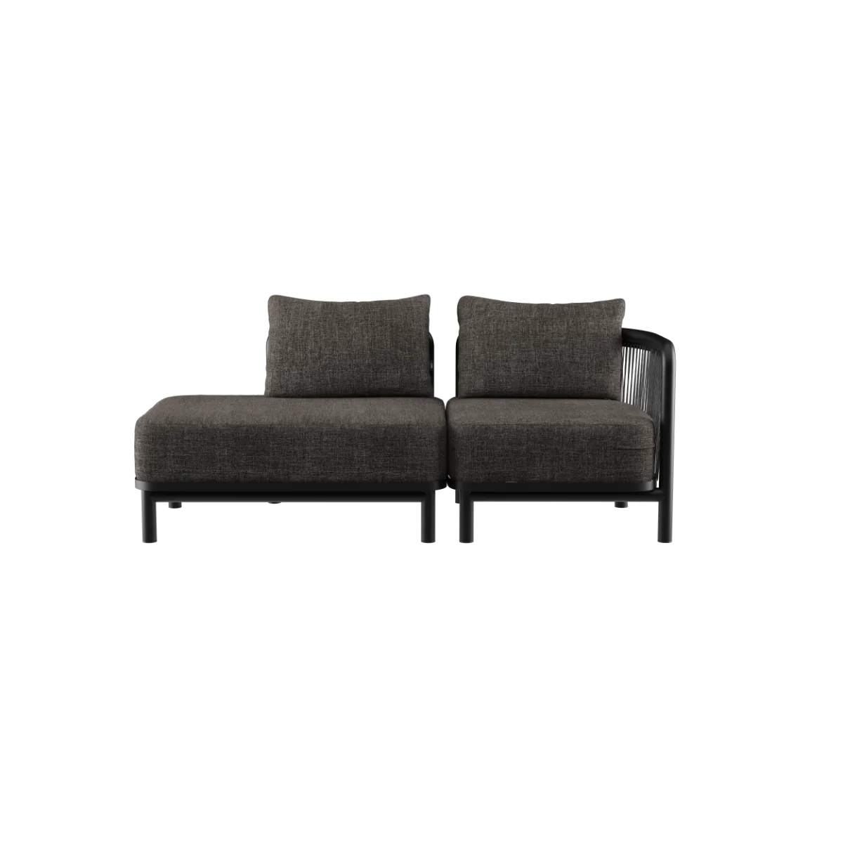 Kirra lounge sofa - 2 seater with open end