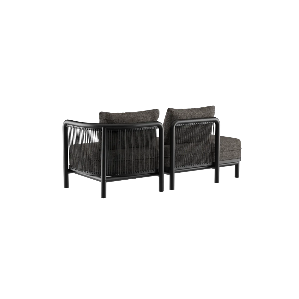 Kirra lounge sofa - 2 seater with open end