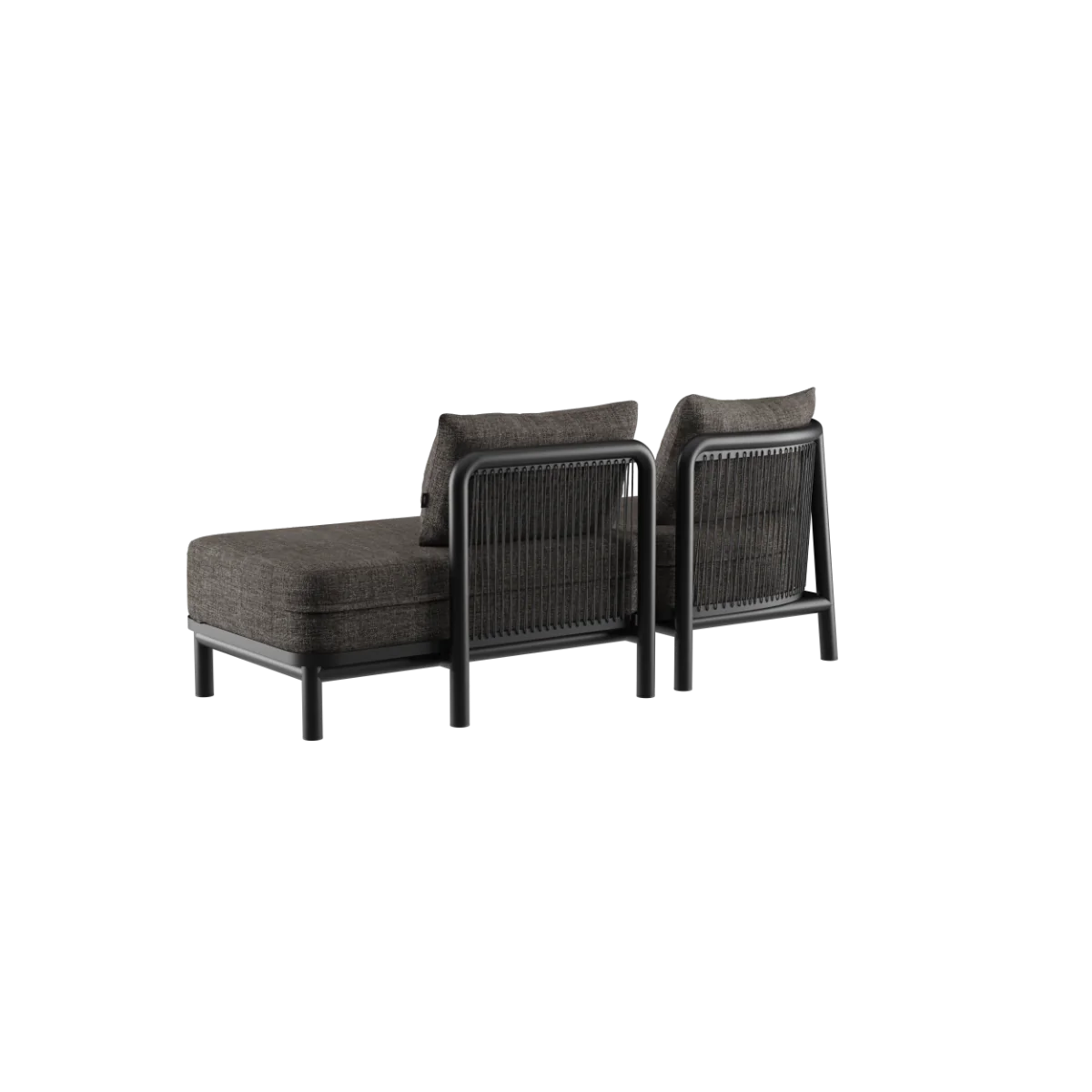 Kirra lounge sofa - 2 seater with open end