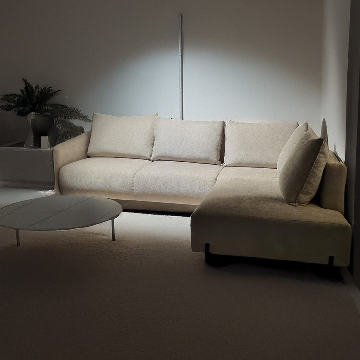 Sedežna garnitura Marsylia - s funkcijo ležišča - eksponat