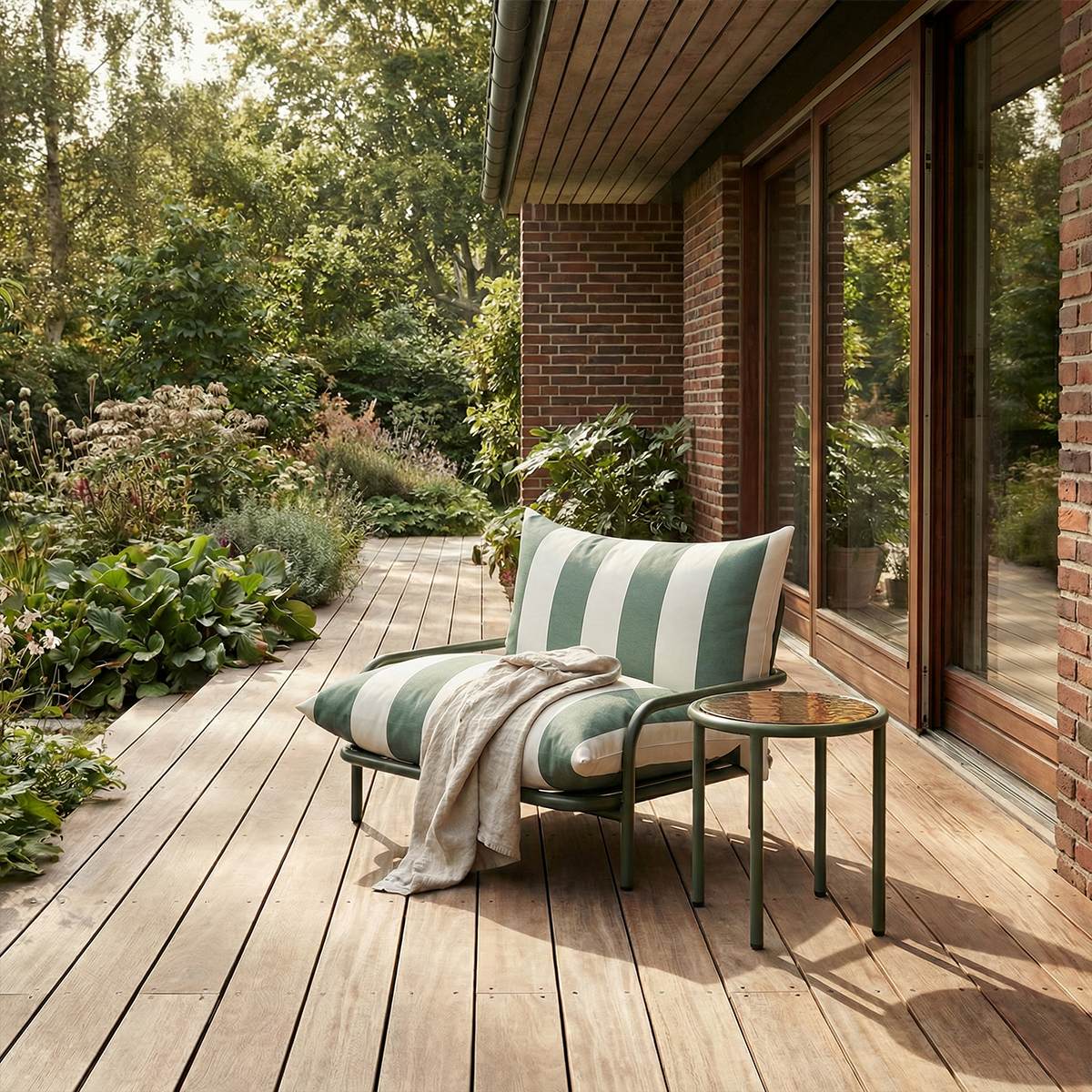 Vrtna stranska mizica Mollis