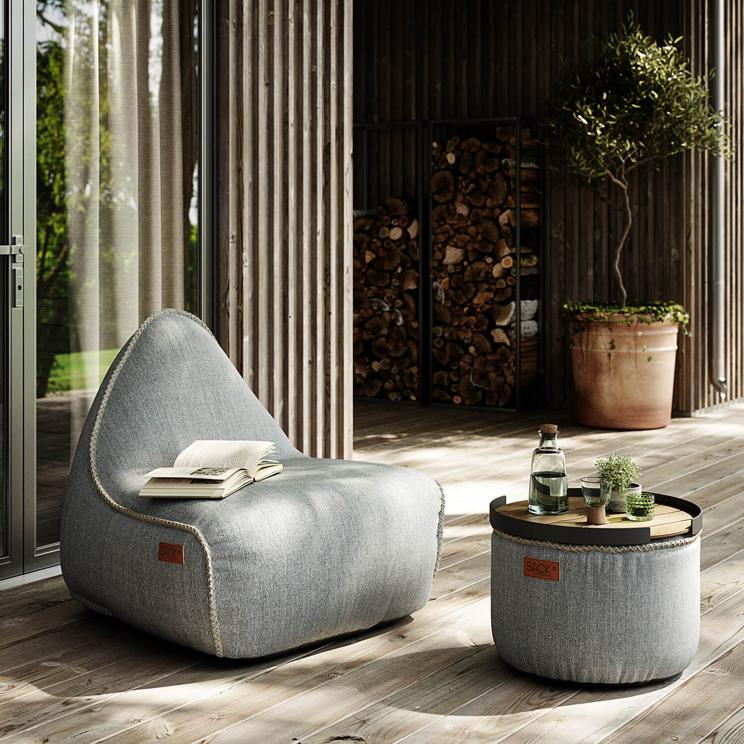 Cobana lounge pouf