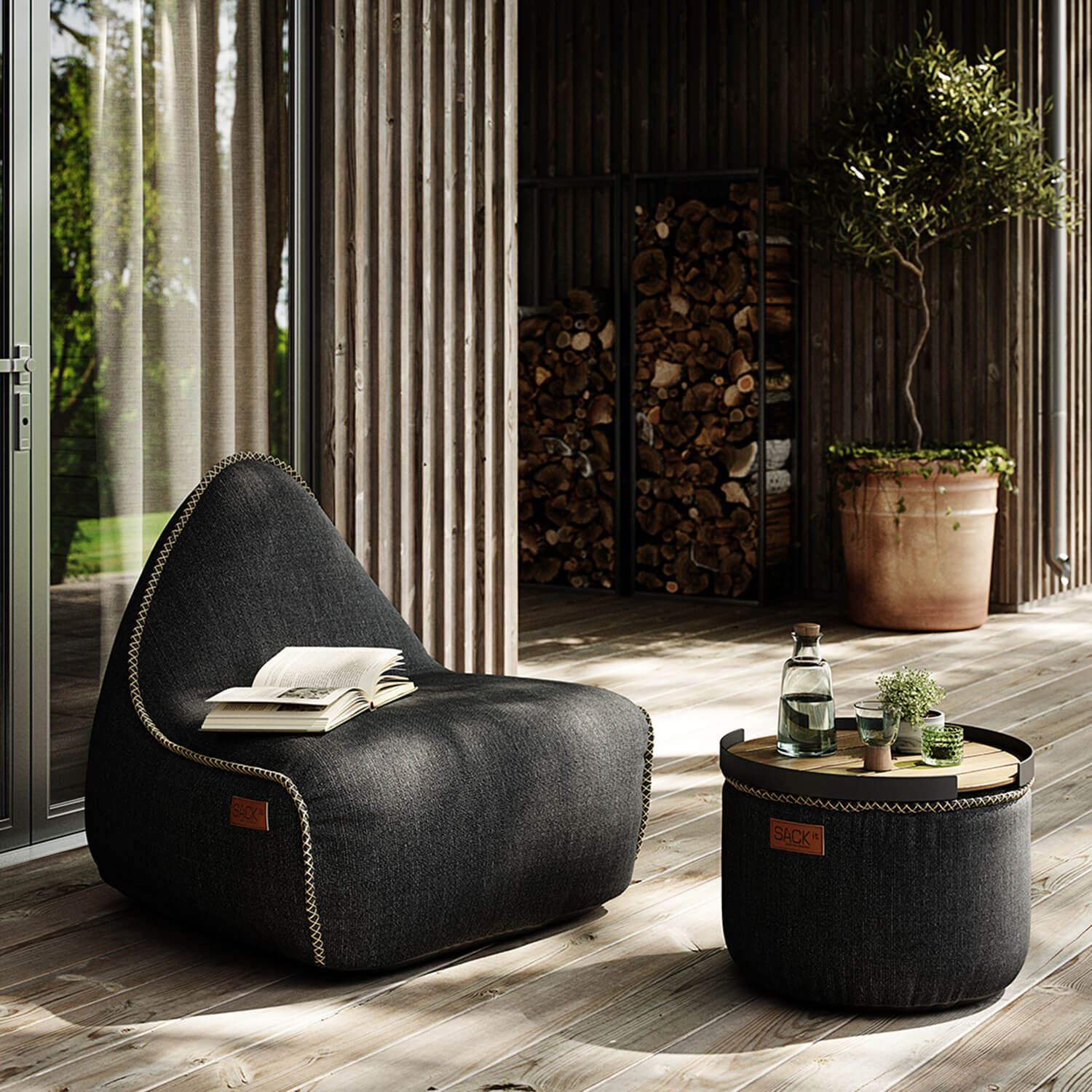 Cobana lounge pouf