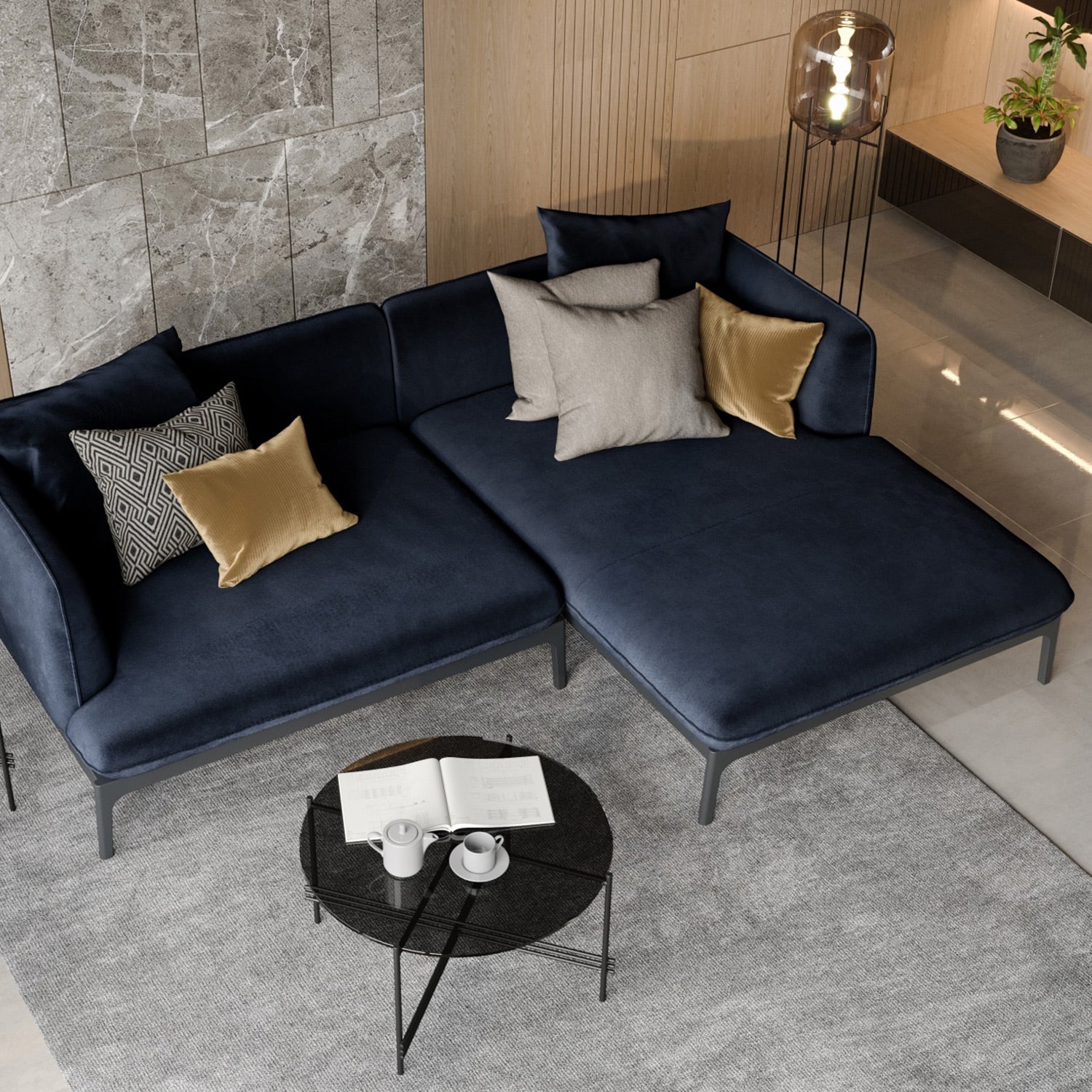 Valenza deep sofa