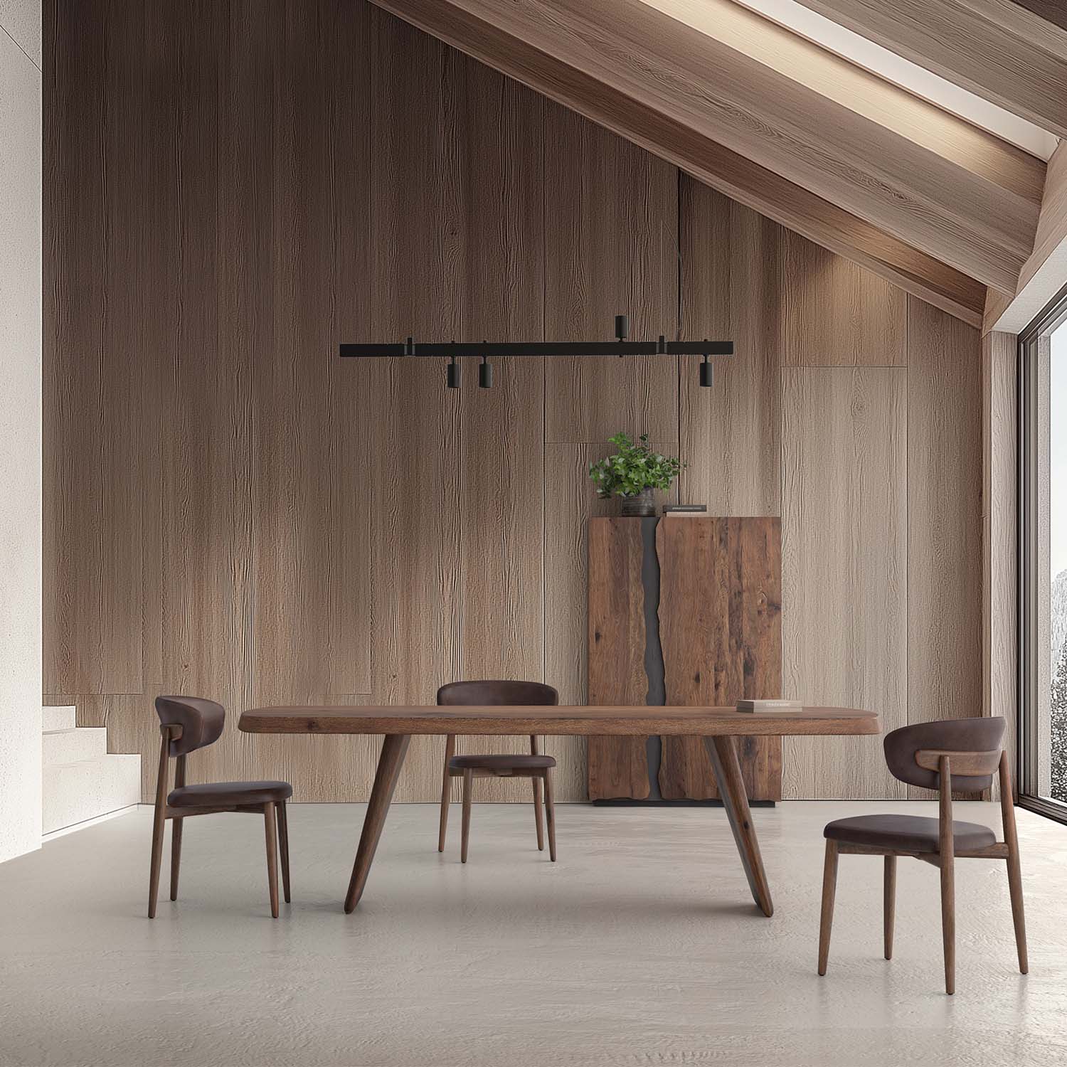 Cosmo smooth dining table