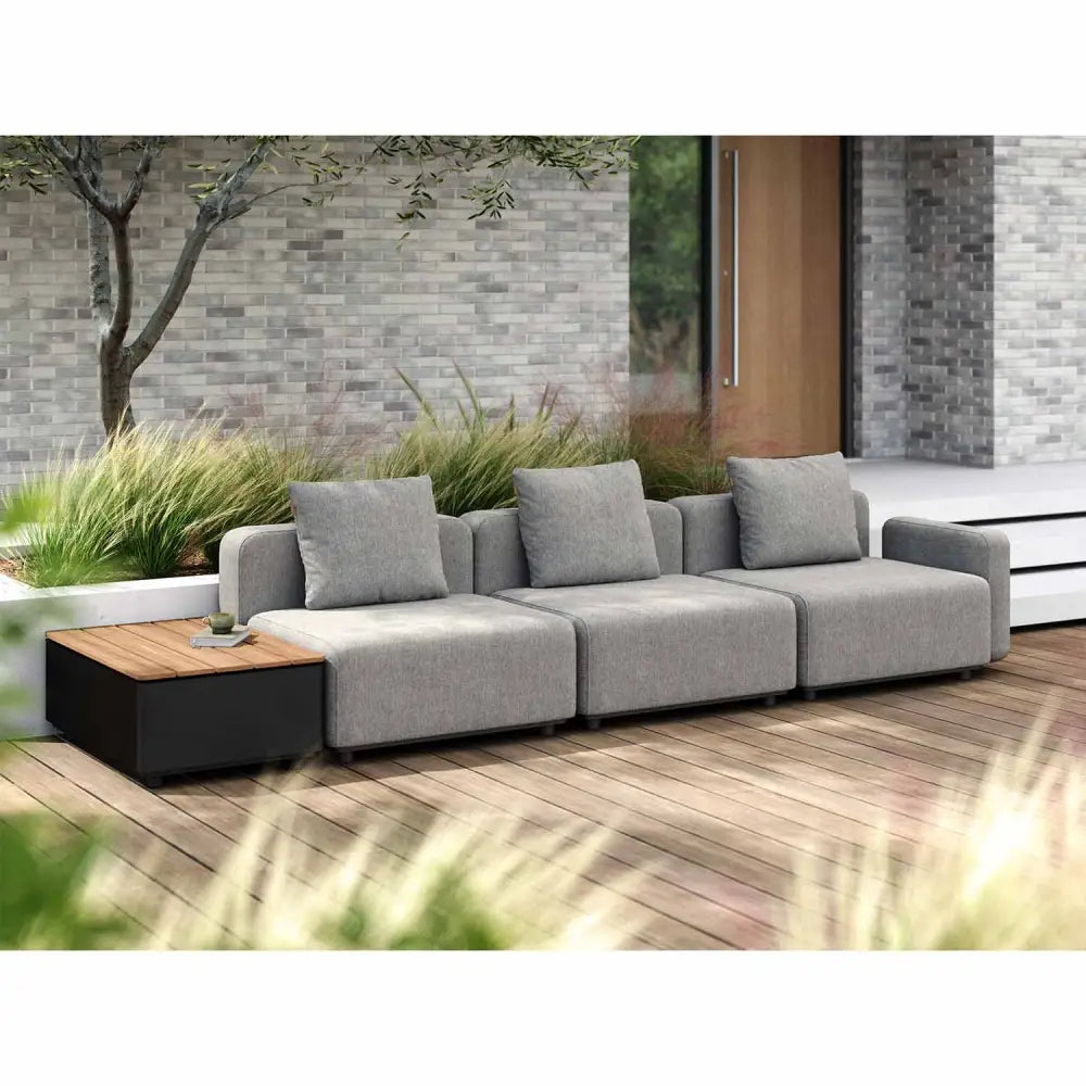 Cobana lounge sofa - 4 seater with Patio Storage Table Outdoor lounge sofa