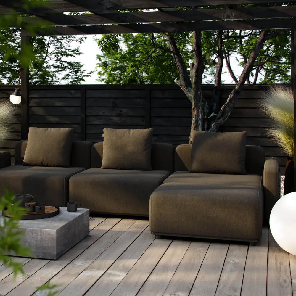 Cobana lounge sofa - Armrest Outdoor lounge sofa
