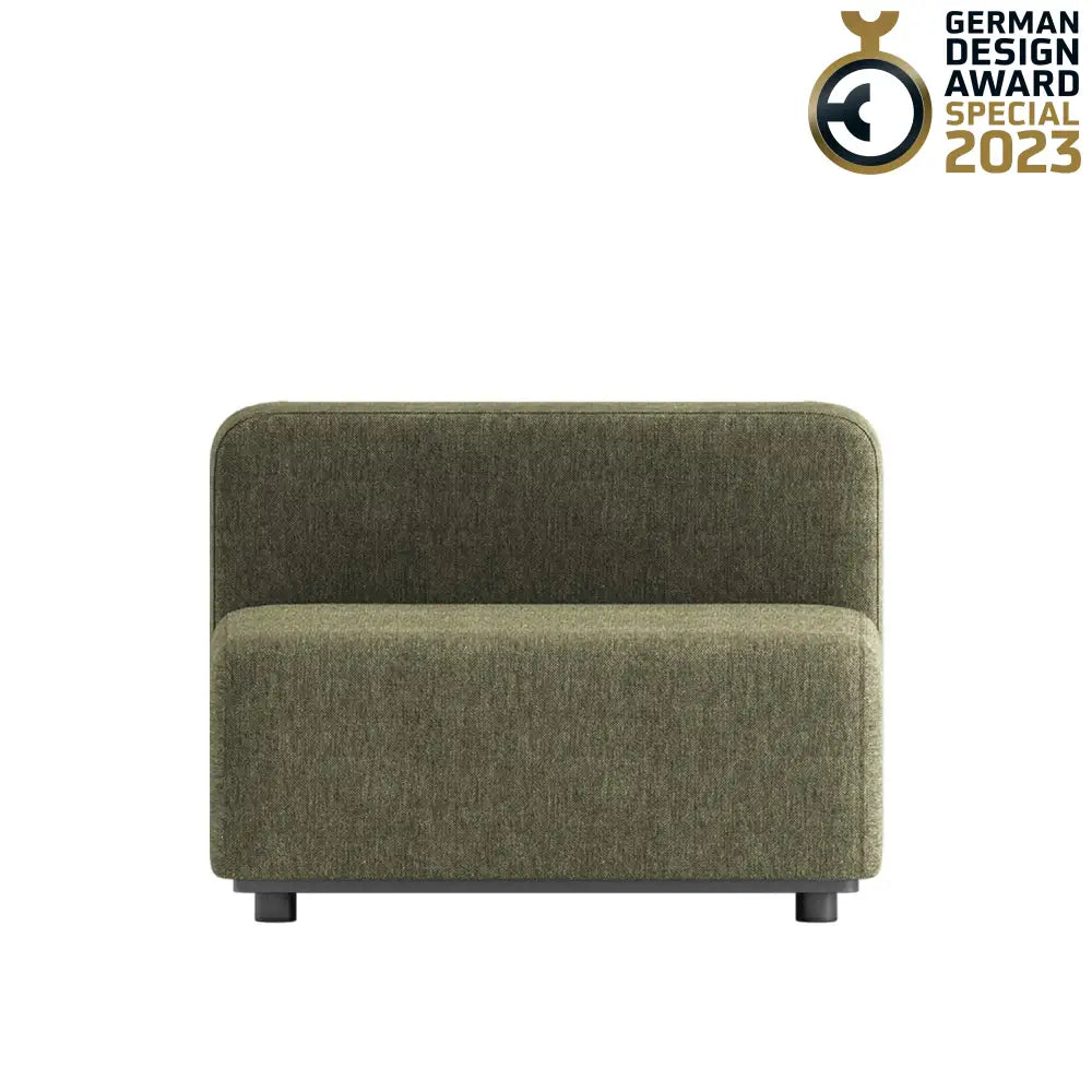 Cobana lounge sofa - Seat section Kirra Olive Outdoor lounge sofa