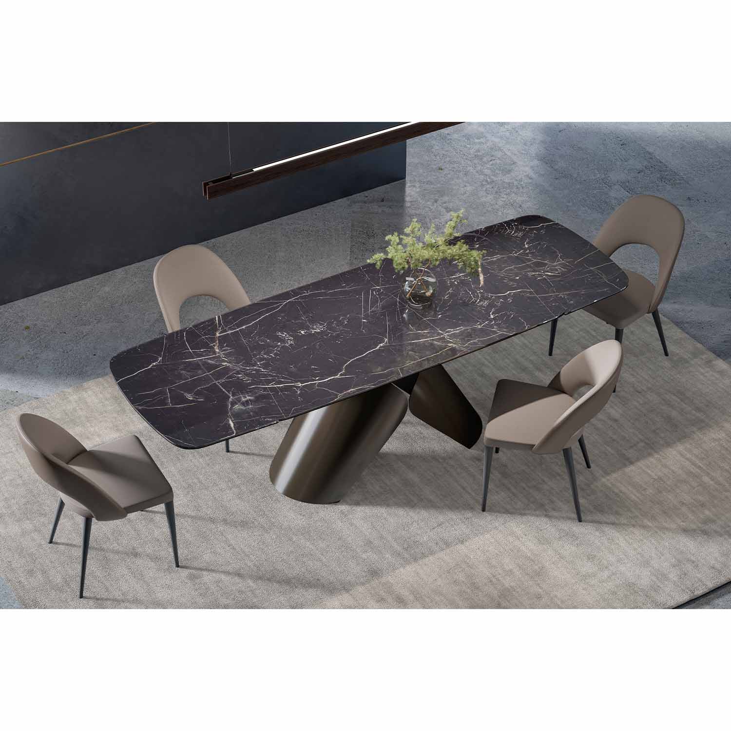 Edessa extension dining table