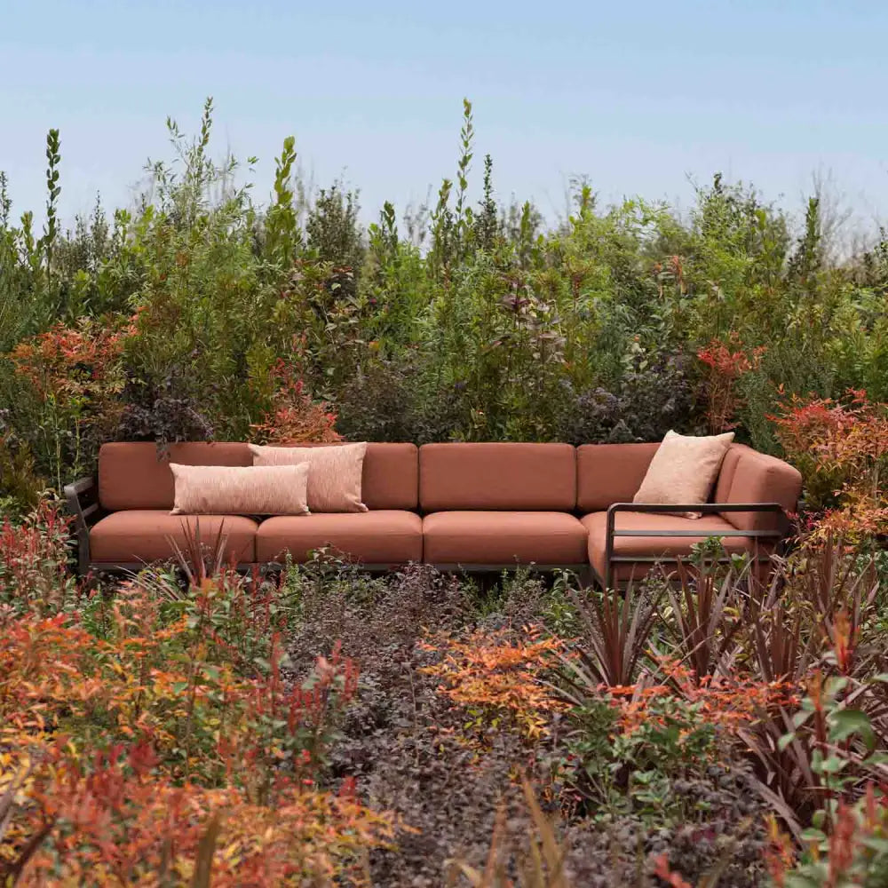 Maximo 5 sofa - Terra cannella - Outdoor lounge sofa