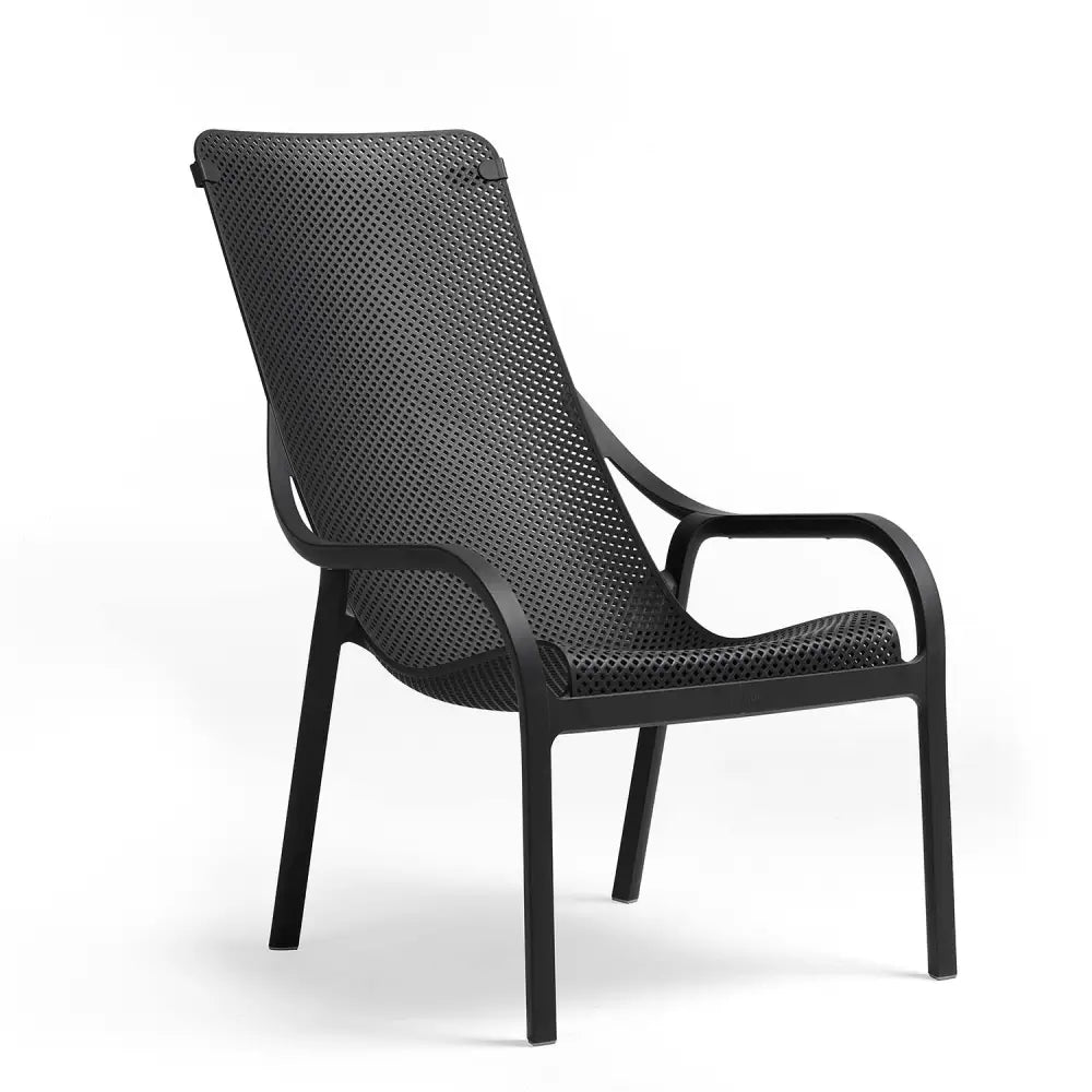 Net lounge chair - Anthracite - Outdoor lounge chair