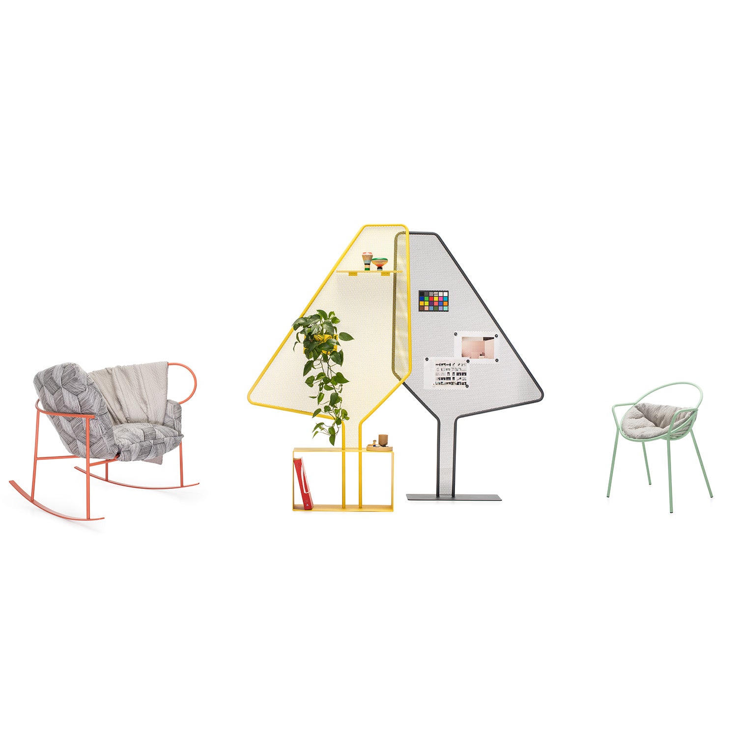 Nido rocking armchair