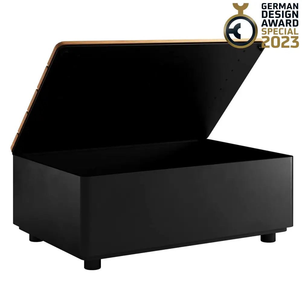 Patio storage table Outdoor coffee table
