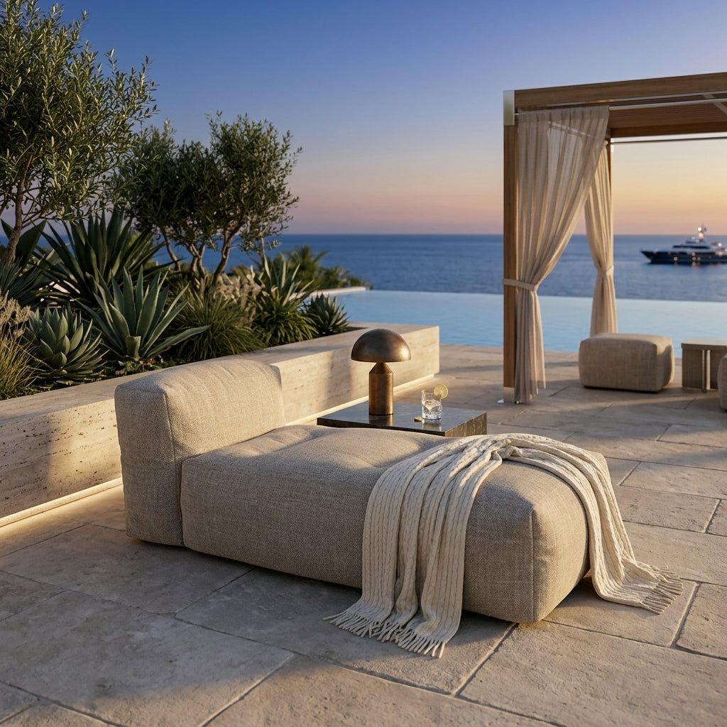 Soft lounge sofa - lounge section - exhibit