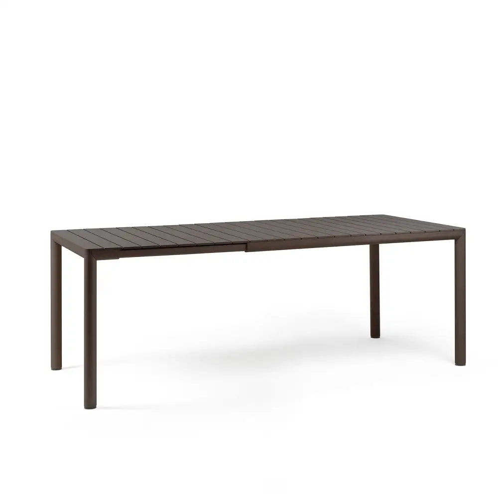 Tevere dining table -147cm - Brown - Outdoor dining table