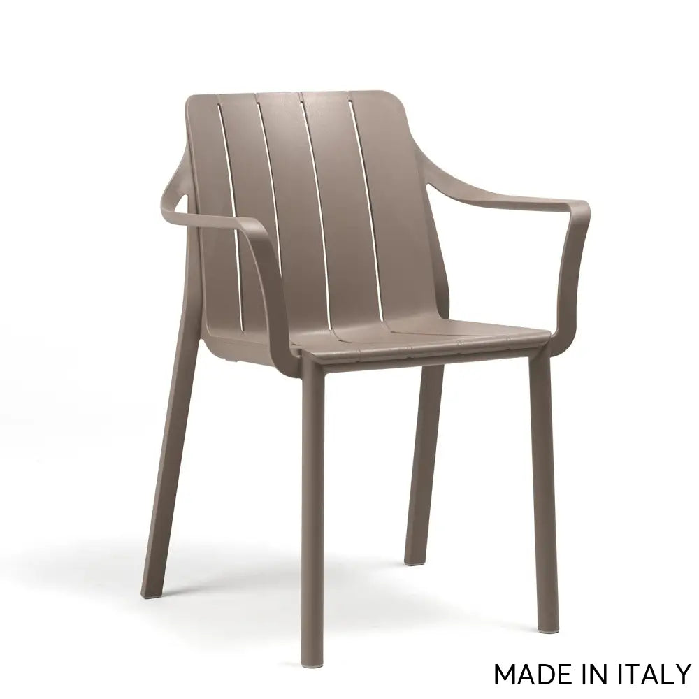 Tiberina armchair - Taupe - Outdoor dining chair