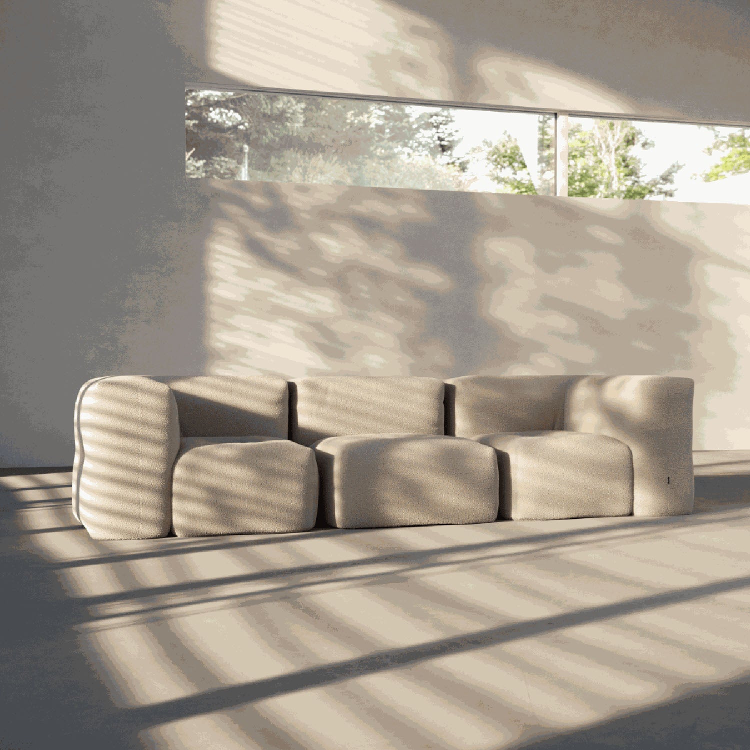 Modularna sedežna garnitura Soft - kotni modul