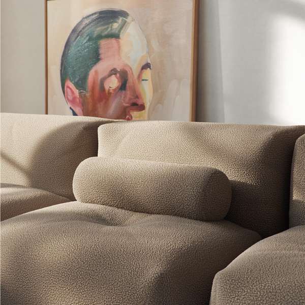 Soft lounge sofa - Bolster cushion